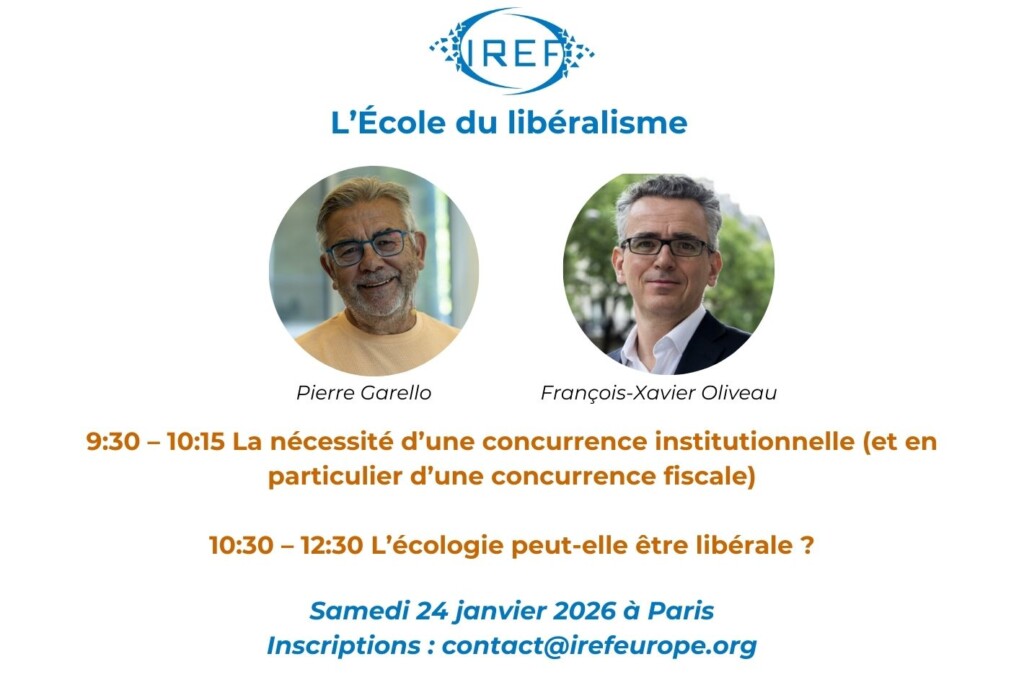 Iref Rimeplan Concurrence institutionnelle, écologie et libéralisme - IREF Europe