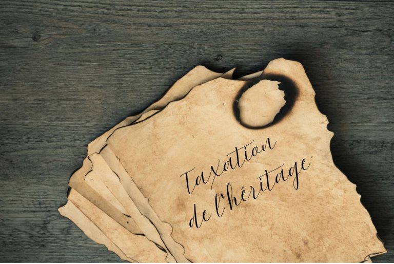 taxation de l'héritage